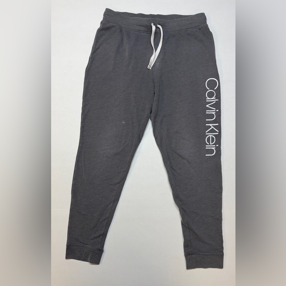 Calvin Klein Charcoal Grey Women’s Large Loungewear Sleepwear‎ Jogger Pants